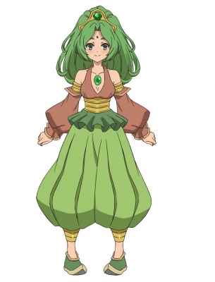 Emeraude Cosplay Costume from Legend of Mana The Teardrop Crystal