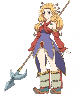 Seraphina Cosplay Costume from Legend of Mana The Teardrop Crystal