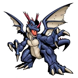 Digimon Coredramon (Blue) (bleu)