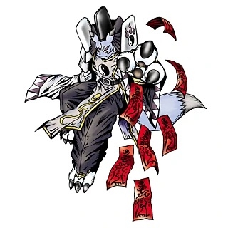 Doumon Cosplay Costume from Digimon Ghost Game