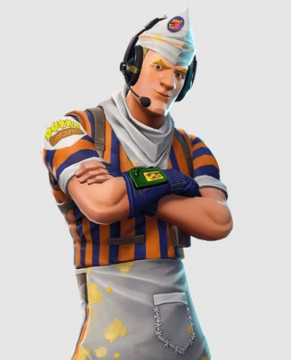 Grill Sergeant Cosplay Costume from Fortnite