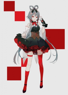 Vocaloid LUO TIANYI Kostüme (Rose Red)