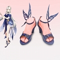 Genshin Impact Ningguang chaussures (Violet)