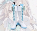 Love Live Kotori Minami Sapatos (White Blue Boots)