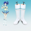 Aikatsu! Aoi Kiriya chaussures (White Boots)