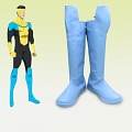 Invincible Mark Grayson Zapatos (Blue Boots)