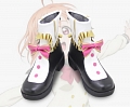 Love Live! Sunshine!! Takami Chika chaussures (Blanc, Pink, 1166)
