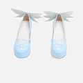 Cosplay Lolita Blue Wings Shoes (482)