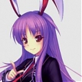 Touhou Project Reisen Udongein Inaba Peruca (100 cm)