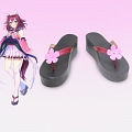 Uma Musume Pretty Derby Sakura Chiyono O chaussures (Japanese Geta)