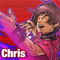 The King of Fighters Chris Kostüme (Rot)