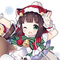 Mutsuki (Christmas) Cosplay Costume from Azur Lane
