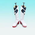Cosplay Longue Blanc Rouge Bottes Cosplay (985)