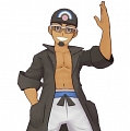 Professor Kukui Cosplay Costume (2nd) from Pokemon Sun and Moon