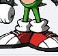 Manic The Hedgehog Shoes from Sonic Underground