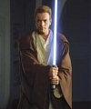 Star Wars Obi-Wan Kenobi Perücke (With Braids)