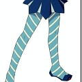 Mega Man Star Force Luna Platz Costume (Leggings Only)