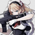 Gr G36c (Maid) Cosplay Costume from Girls' Frontline
