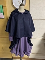 Rikka Takanashi (Black and Purple) Cosplay Costume from Love, Chunibyo and Other Delusions