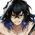 Hashibira Inosuke Wig (B375C) from Demon Slayer: Kimetsu no Yaiba