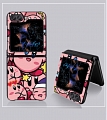 Z Flip 5 Japanese Rosa Monster Animals Telefone Case for Samsung Galaxy Z Flip 5 Cosplay (919)