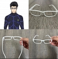 Zantetsu Tsurugi Glasses Accessory from Blue Lock