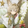 Beanstalk Cosplay Costume from Arknights (Christmas)