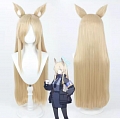 Ogata Kanna (with Ears) Wig from Blue Archive