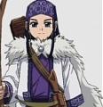 Golden Kamuy Asirpa Perruque (Violet)