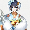 Virtual Youtuber Ouro Kronii Kostüme (Kimono)