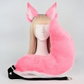 Tamamo Ears and Tail (Pink) from Fate Grand Order