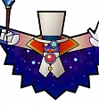Count Bleck Cloak from Super Paper Mario