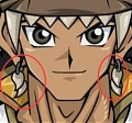 Tyranno Kenzan Earrings from Yu-Gi-Oh! GX