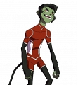 Garfield Logan Cosplay Costume from Young Justice