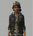 Clementine Cosplay Costume (2nd) from The Walking Dead