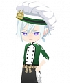 Twisted Wonderland Silver Costume (Chef)