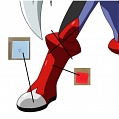 Mega Man ProtoMan.EXE Sapatos