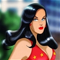 Donna Cosplay Costume from Bombshell DC Comics