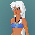 Kida Cosplay Costume from Atlantis The Lost Empire