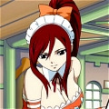 Erza Cosplay Costume (8 Island Waitress) from Fairy Tail