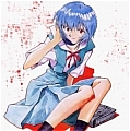 Neon Genesis Evangelion Rei Ayanami Kostüme (School Uniform)