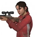 Zoey Cosplay Costume from Left 4 Dead