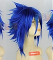 Cosplay Short Spike Blue Wig (485)