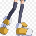 Digimon Adventure Angie Hinomoto chaussures