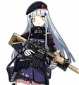 Girls' Frontline HK-416 Костюм