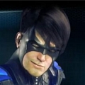 Nightwing Cosplay Costume (Male) from Batman Arkham City