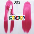 Long Straight Pink Wig (515)