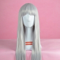 80 cm Long Straight Grey Wig (1735)