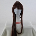 Long Straight Pony Tail Brown Wig (3384)