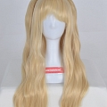 Long Twin Pony Tails Blonde Wig (3907)